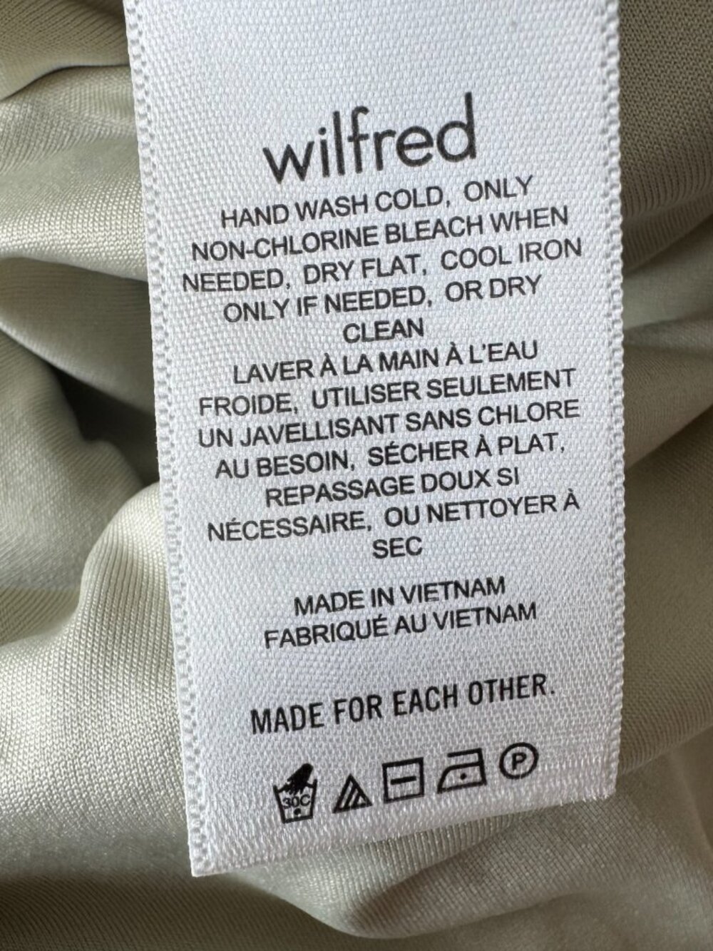 Wilfred Verona bodycon midi dress with slit - size M - Picture 11 of 11